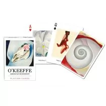 Karty pojedyncze international Georgia O'Keefe - Gry karciane - miniaturka - grafika 1