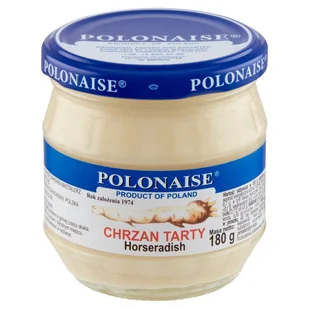 Chrzan Tarty Polonaise 180G - Sosy w słoikach - miniaturka - grafika 1