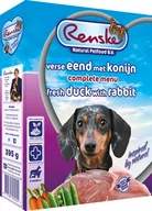 Mokra karma dla psów - Renske dla psów Fresh Duck & Rabbit 395g - miniaturka - grafika 1