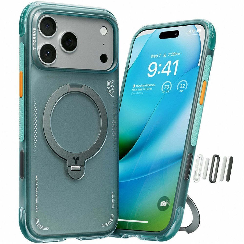 Amazingthing Torras Ostand Q3 Air, glacier sprint - iPhone 17 Pro