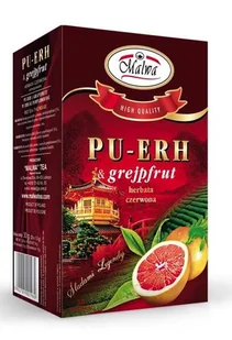 Malwa PU-ERH herbata czerwona z grejpfrutem 30 g - Herbata - miniaturka - grafika 1