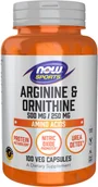 Aminokwasy - Arginine 500 mg + Ornithine 250 mg (100 kaps.) - miniaturka - grafika 1