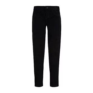 Levi's Dziewczęce legginsy dla dziewczynek 2-8 lat, czarny, 12 Lata - Legginsy - miniaturka - grafika 1