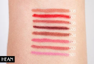 HEAN Hipoalergiczna Konturówka do Ust 504 - Konturówki do ust - miniaturka - grafika 2