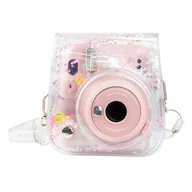 Torby fotograficzne i futerały - Pokrowiec INOLY IIC05 do INSTAX mini11 Różowy - miniaturka - grafika 1