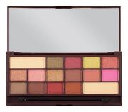 Cienie do powiek - Makeup RevolutionChocolate Paletka cieni do powiek (16) Rose Gold 1szt - miniaturka - grafika 1