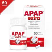 Przeziębienie i grypa - US Pharmacia Apap Extra 500mg + 65mg 50 szt. - miniaturka - grafika 1
