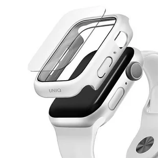 UNIQ etui Nautic Apple Watch Series 4/5/6/SE 44mm biały/white - Etui i futerały do telefonów - miniaturka - grafika 2