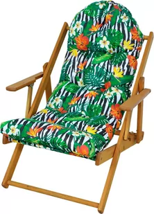 Leżak drewniany BORNEO I 363 - Leżaki ogrodowe - miniaturka - grafika 1