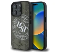 Etui i futerały do telefonów - Lacoste Mono Sportswear MagSafe do iPhone 16 Pro Max Khaki - miniaturka - grafika 1