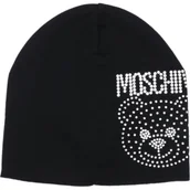 Czapki damskie - Moschino Wełniana Czapka - miniaturka - grafika 1
