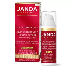 Janda Nici kolagenowe skoncentrowane, bogate serum na twarz, szyję i dekolt 30 ml - Serum do twarzy - miniaturka - grafika 1