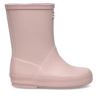 Buty dla chłopców - Kalosze Hunter HFC-03 Różowy - miniaturka - grafika 1