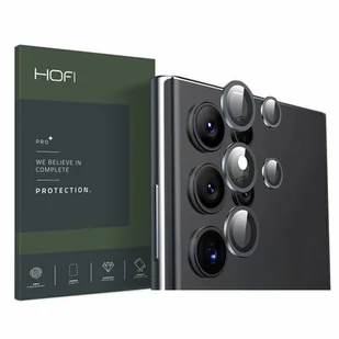 Hofi Szkło hartowane na obiektyw CamRing Pro+ do Samsung Galaxy S22 Ultra Czarny - Szkła hartowane na telefon - miniaturka - grafika 1