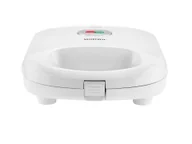 Gofrownice - SILVERCREST KITCHEN TOOLS Gofrownica SWEW 750 D4 z wymiennymi płytkami (Biały) - miniaturka - grafika 1