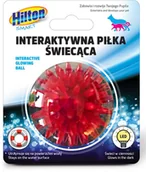 Zabawki dla kotów - HILTON Smart Interaktywna Piłka Świecąca 5cm dla kota/psa - miniaturka - grafika 1