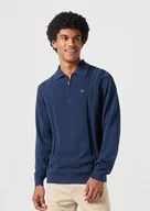 Swetry męskie - Męski sweter Wrangler LS POLO SWEATER S - miniaturka - grafika 1