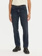 Spodnie męskie - Mustang Jeansy Tramper 1015513 Granatowy Straight Fit - miniaturka - grafika 1