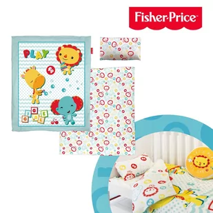 Arditex Zestaw pościeli - 3 części Fisher Price - Pościel dla dzieci - miniaturka - grafika 2