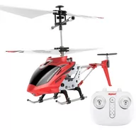 Zabawki zdalnie sterowane - Syma Helikopter RC S107H 2.4GHz RTF czerwony - miniaturka - grafika 1