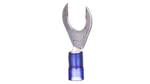 Ergom Końcówka widełkowa izolowana KWI 2,5/8 PC E09KO-02030301400 /100szt./ E09KO-02030301400 - Inne akcesoria elektryczne - miniaturka - grafika 1