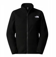 Kurtki i kamizelki sportowe damskie - The North Face W Glacier Fleece Jackets NF0A8D2FJK31 Czarne S - miniaturka - grafika 1