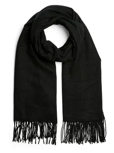 Pieces Szal w kolorze czarnym - Apaszki i szaliki damskie - miniaturka - grafika 1