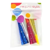 Stroje karnawałowe - Trąbki ''Magic Party'' 4 szt. - miniaturka - grafika 1