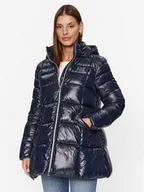 Kurtki damskie - EA7 Emporio Armani Kurtka zimowa 6RTK07 TN5LZ 1554 Granatowy Regular Fit - miniaturka - grafika 1