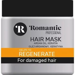 Romantic Professional Regenerate, maska do włosów, 500 ml - Maski do włosów - miniaturka - grafika 1