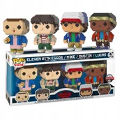 Figurki kolekcjonerskie - funko pop! stranger things eleven mike dustin luca - miniaturka - grafika 1