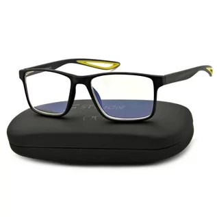 Okulary korekcyjne, oprawki, szkła - Plusy Męskie Okulary do Czytania moc: +2,25 z antyrefleksem ST315A - grafika 1