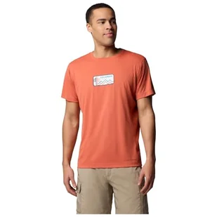 Columbia Zero Rules Light SS Graphic Crew Koszulka Męska - Koszulki męskie - miniaturka - grafika 1