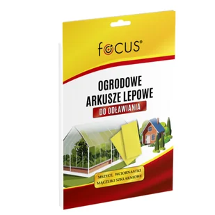 Arkusze lepowe ogrodowe 10 sztuk FOCUS - Preparaty na chwasty i szkodniki - miniaturka - grafika 1