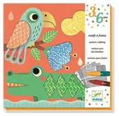 Zabawki kreatywne - Djeco kolorowanka z kredkami Przyjaciele - miniaturka - grafika 1