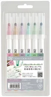 Kredki, ołówki, pastele i pisaki - KURETAKE Pisaki zakreślacze Clear Color Dot Smoky - miniaturka - grafika 1