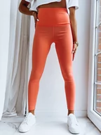 Legginsy - Legginsy damskie MEDA pomarańczowe Dstreet UY1477-L - miniaturka - grafika 1
