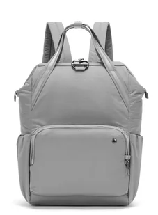 Plecak antykradzieżowy damski Pacsafe Citysafe® CX - econyl gravity grey - Plecaki - miniaturka - grafika 1