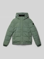 Kurtki i płaszcze dla chłopców - Kurtka pikowana z naszywką z logo model ‘HASWAR’ - miniaturka - grafika 1