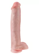 Sztuczne penisy - Dildo-KING COCK 15"""" WITH BALLS FLESH - miniaturka - grafika 1