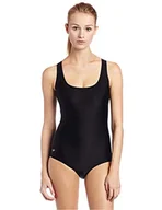Stroje kąpielowe - Speedo Damski kostium kąpielowy jednoczęściowy PowerFlex Ultraback Solid Czarny 10 - miniaturka - grafika 1