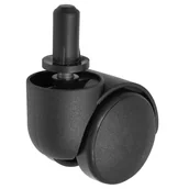 Zawiasy, okucia i inne akcesoria - Kółko meblowe 50 mm/40 kg trzpień 8 mm z tulejka 13 mm - miniaturka - grafika 1