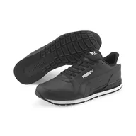 Buty dla dziewczynek - Męskie Buty PUMA ST RUNNER V3 L PUMA BLACK-PUMA BLACK-PUM 38485502 – Czarny - miniaturka - grafika 1