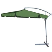 Parasole ogrodowe - Parasol stalowy boczny z wentylacją zielony - miniaturka - grafika 1