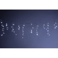 Oświetlenie świąteczne - Lampki zewnętrzne kurtyna zwis 35 cm 400 LED zimny biały - miniaturka - grafika 1