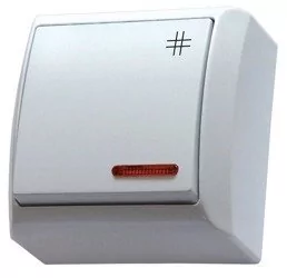 Ospel Bis łącznik krzyżowy ŁN-4BS/00 ŁN-4BS/00 - Wyłączniki światła i elektryczne - miniaturka - grafika 1