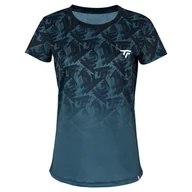 Koszulki sportowe damskie - Koszulka damska Tecnifibre  X-Loop Tee Teal S - miniaturka - grafika 1