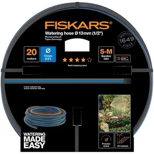 Fiskars WĄŻ OGRODOWY 13MM 1/2 20M-Q4 - Węże ogrodowe i zraszacze - miniaturka - grafika 1