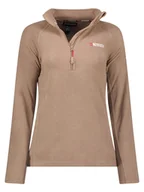 Bluzy damskie - Geographical Norway Bluza polarowa w kolorze beżowym - miniaturka - grafika 1