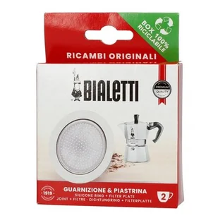 Uszczelka BIALETTI Moka 2 TZ + Sitko - Zaparzacze i kawiarki - miniaturka - grafika 1